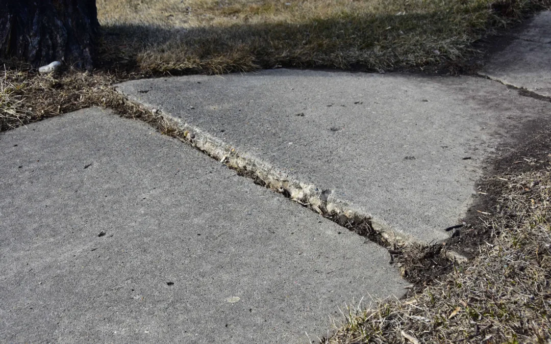 Repair Trip Hazards / Mitigate Legal Risks with Concrete Leveling