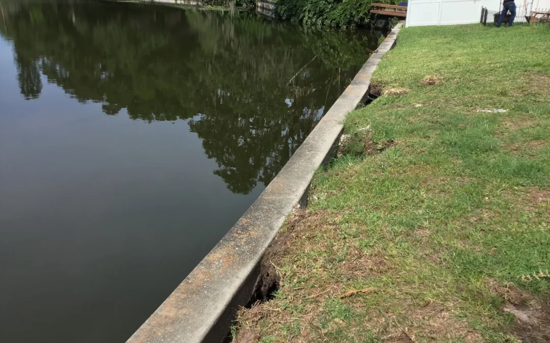 Seawall Erosion Issues Quickly Resolved with A Proven Method That Lasts