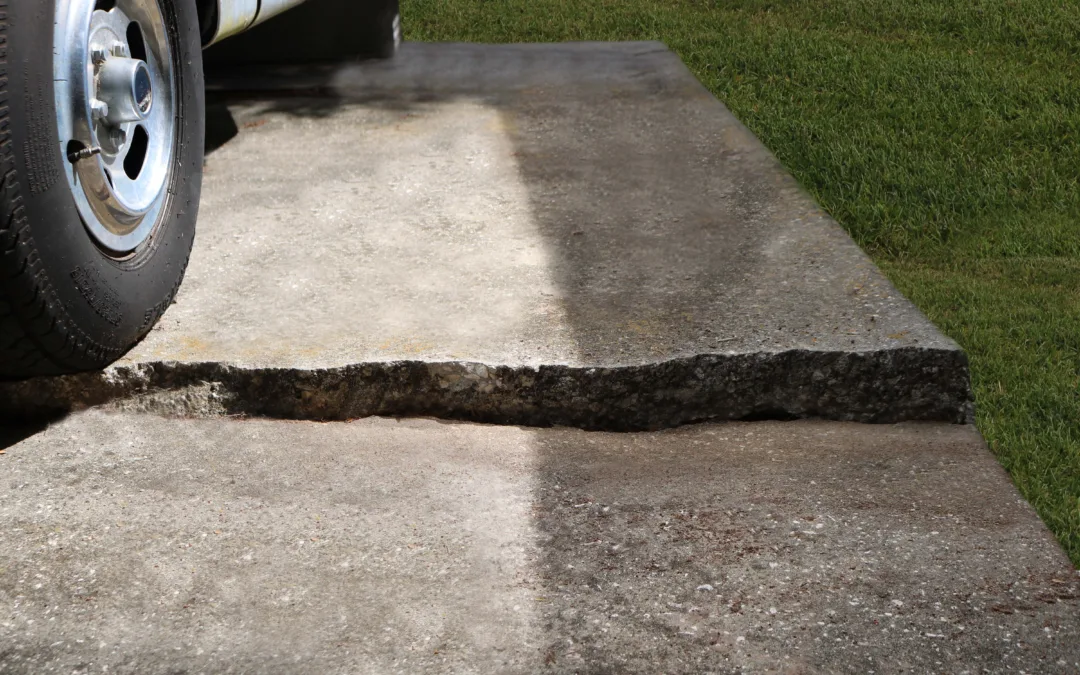 How to Easily Repair Sunken Concrete by Lifting Concrete
