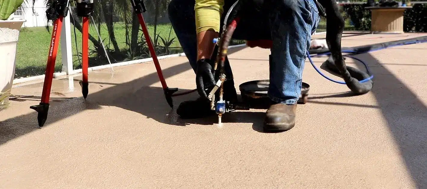 chemical-grout-pool-deck-1 soil stabilization for foundation repairs