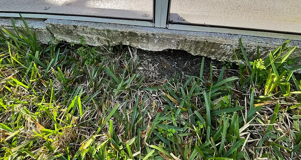 Concrete Lifting - Eroding Soil Beneath Slab Micropile Structural Support