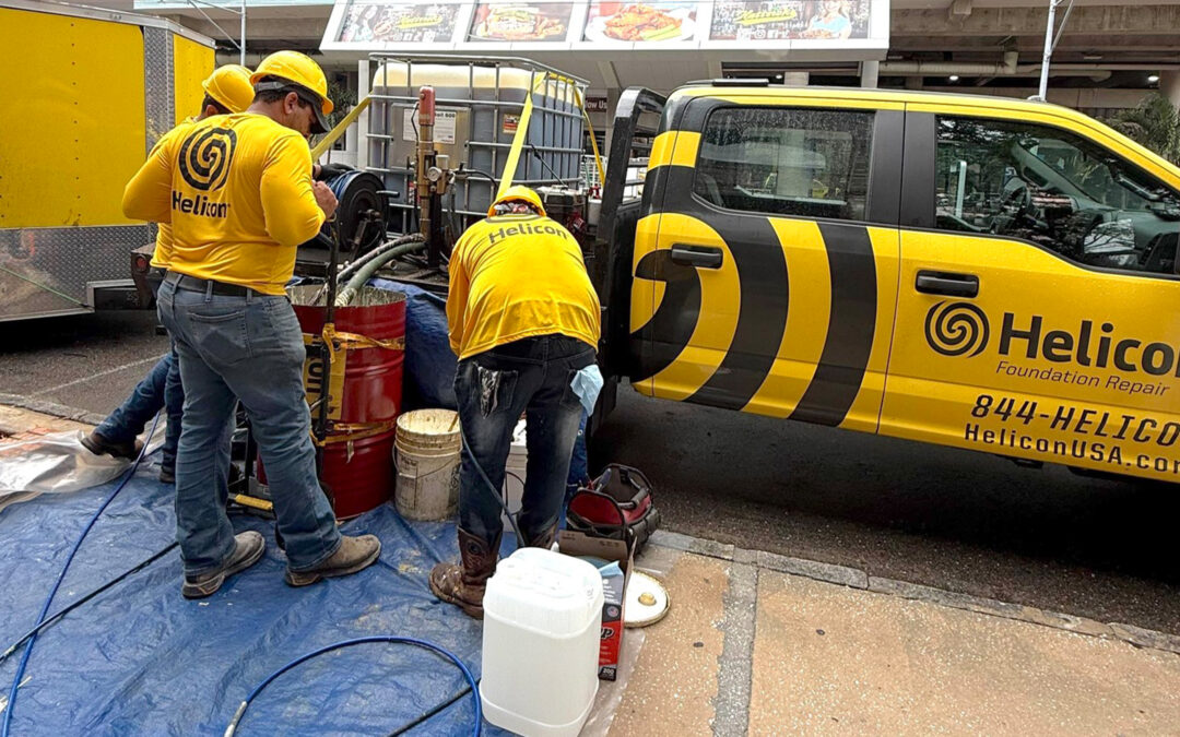 Polyurethane Permeation Grout Injections Stabilize Bank Expansion Elevator Shaft in Downtown Tampa