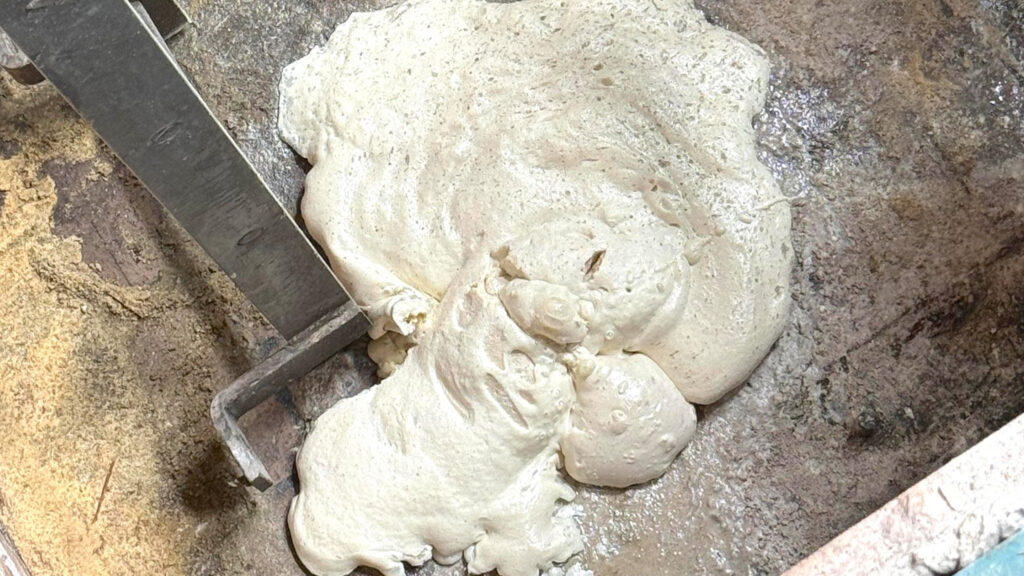 Polyurethane Permeation Grout Injections Stabilize Bank Expansion Elevator Shaft in Downtown Tampa 2 Close up shot of the permeation grout