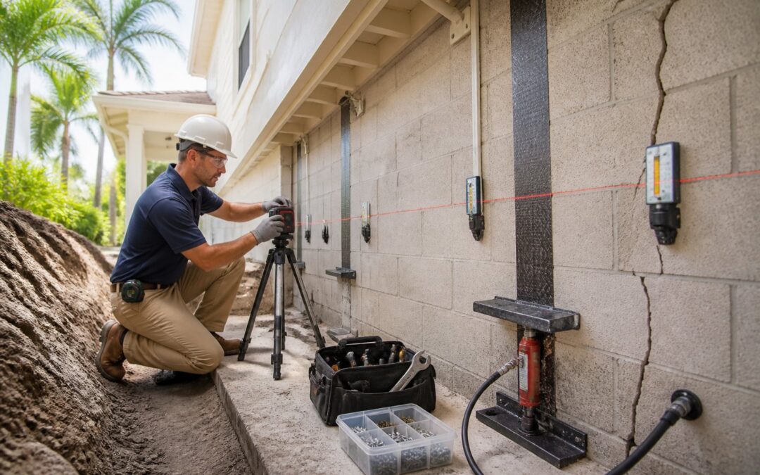 Bowing Walls Repair in Florida: Stop Inward Cracks Before They Spread