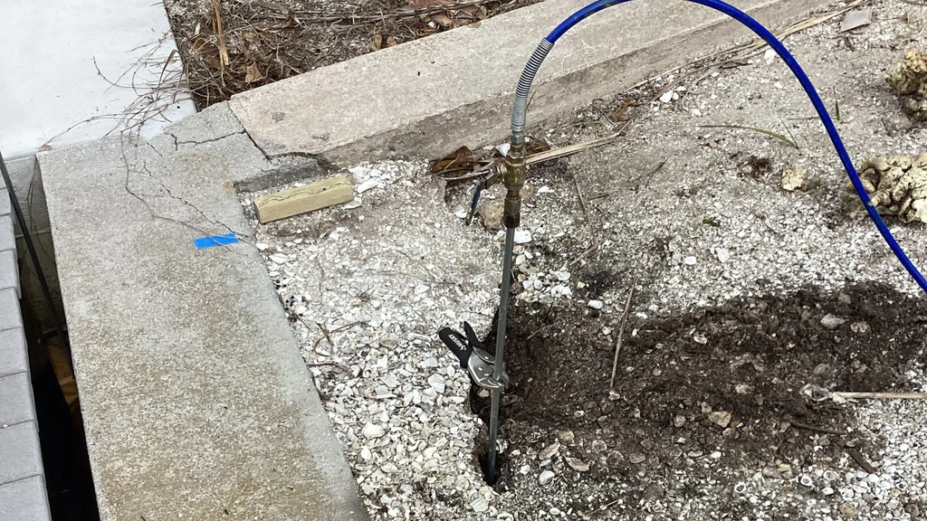 Seawall Soil Erosion Repair in Florida: Real Before & After Examples 17 residential seawallinjectionpoint